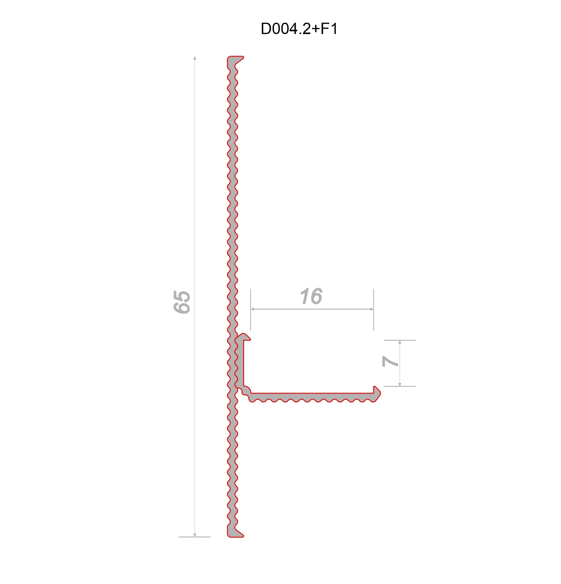 Плинтус алюминиевый теневой Decaro Regulated D004.2A Black /F1A Black Черный 2000×65×16 Плинтус алюминиевый теневой Decaro Regulated D004.2A Black /F1A Black Черный 2000×65×16